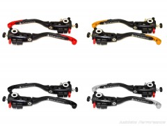 Ducabike Brems + Kupplungshebel L01 komplett einstellbar für viele Ducati